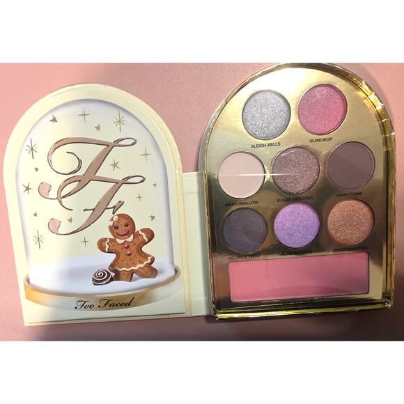 Too Faced Let It Snow Globes GINGERBREAD Palette / New no box - Picture 5 of 5